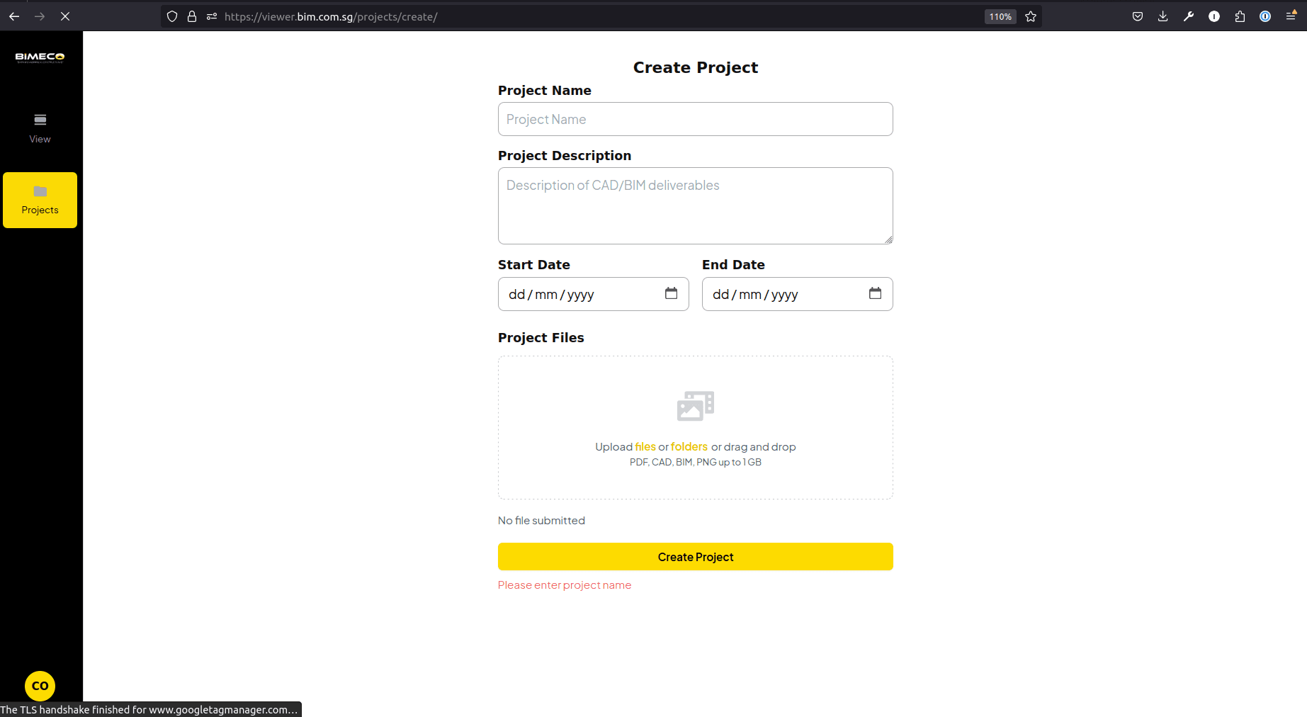 Bimeco Dashboard